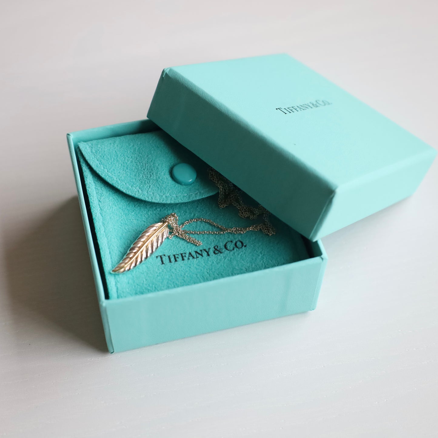 TIFFANY & Co. フェザーネックレス