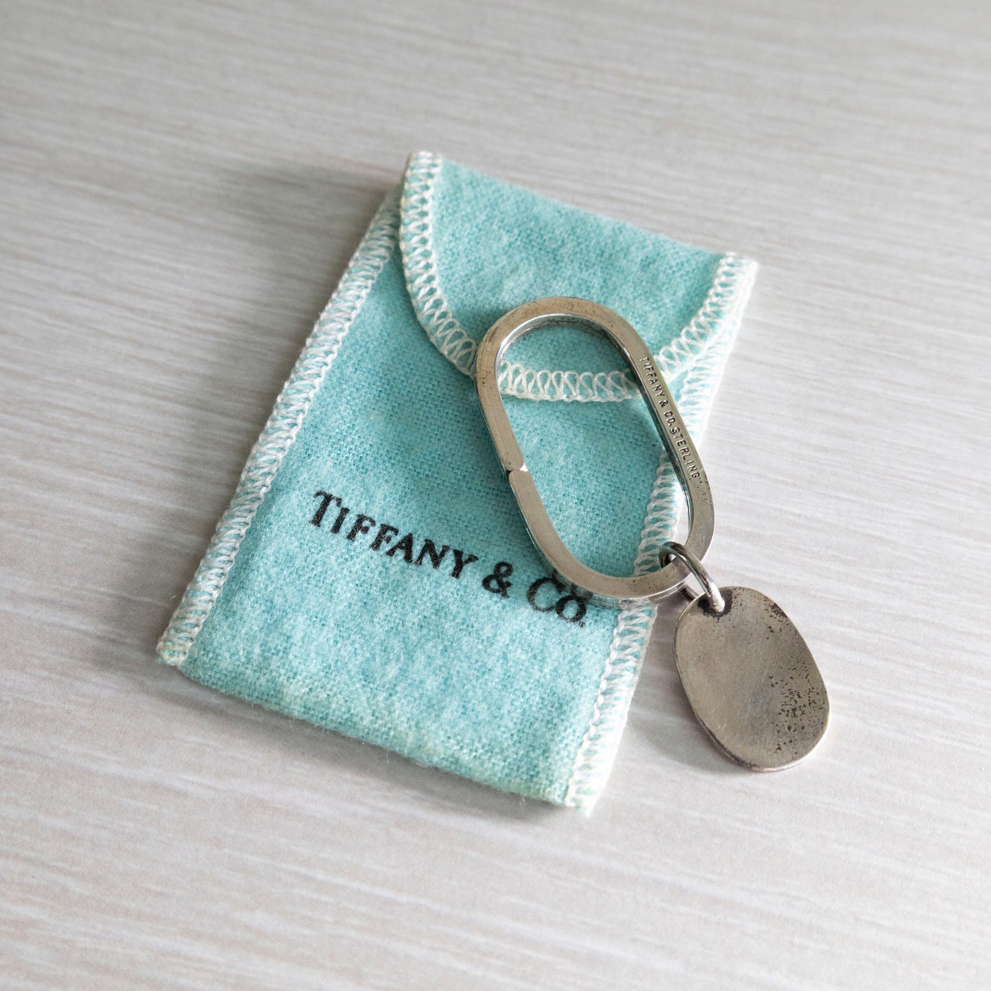 TIFFANY & Co. ヴィンテージ オーバル キーリング
