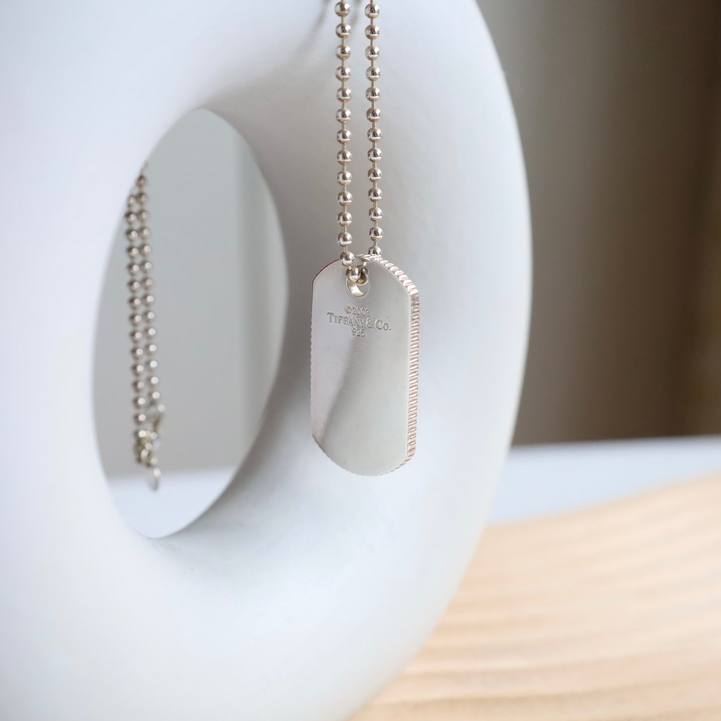 TIFFANY & Co. ヴィンテージ ドッグタグ ネックレス