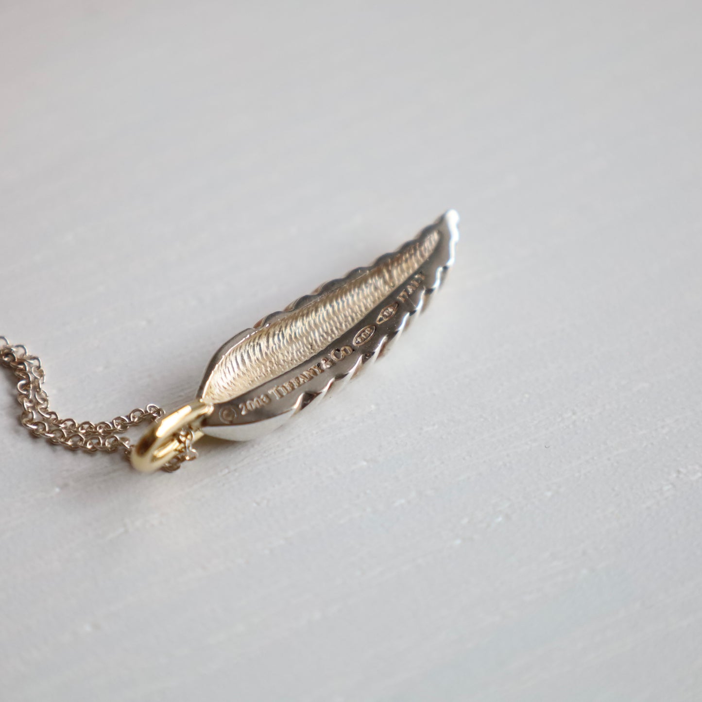 TIFFANY & Co. フェザーネックレス