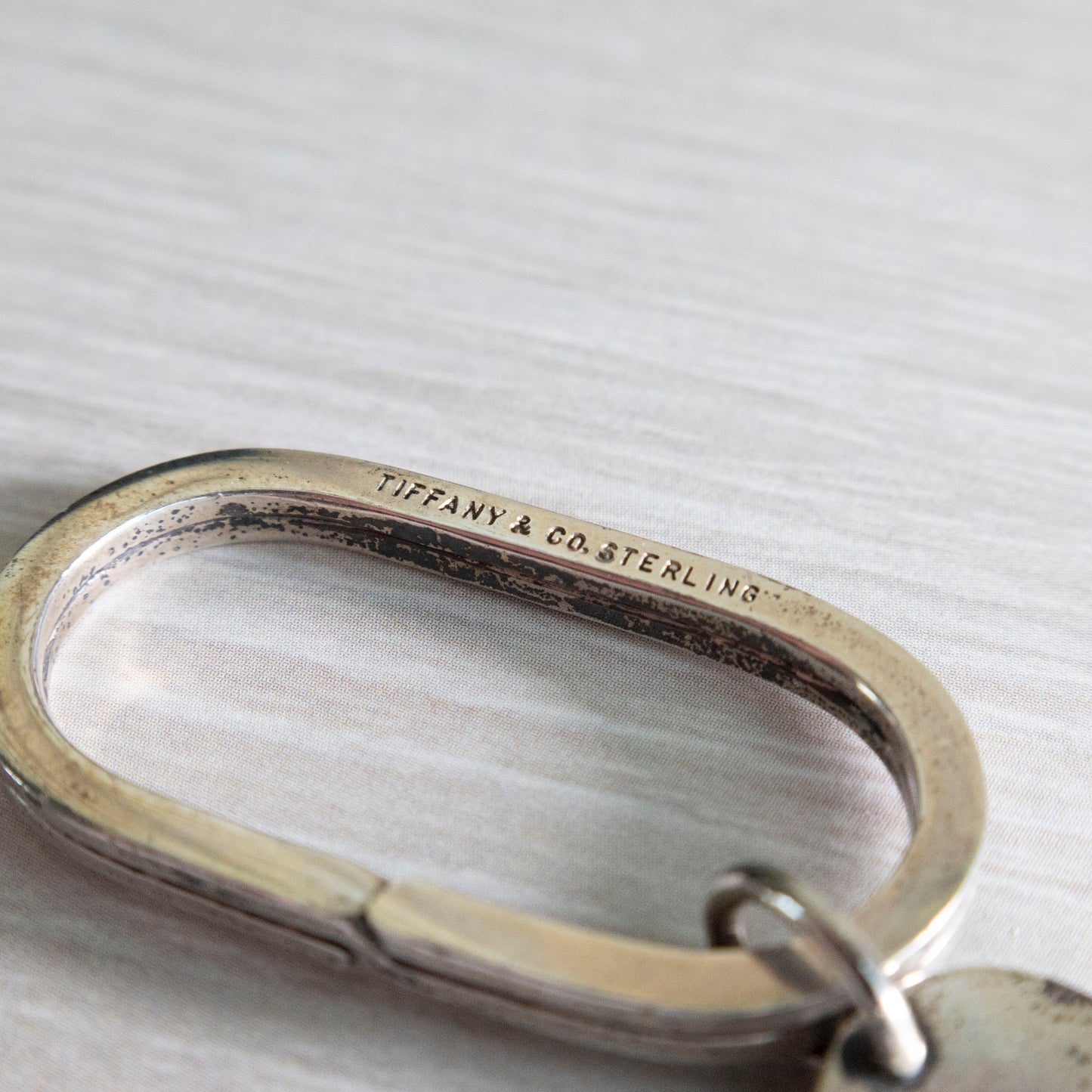 TIFFANY & Co. ヴィンテージ オーバル キーリング