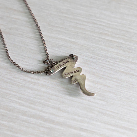 VINTAGE TIFFANY & Co. スクリブル ネックレス