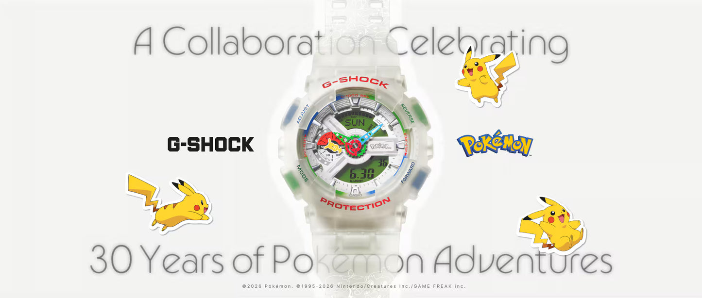 Pokémonコラボレーションモデル GA-110PKM-7AJR