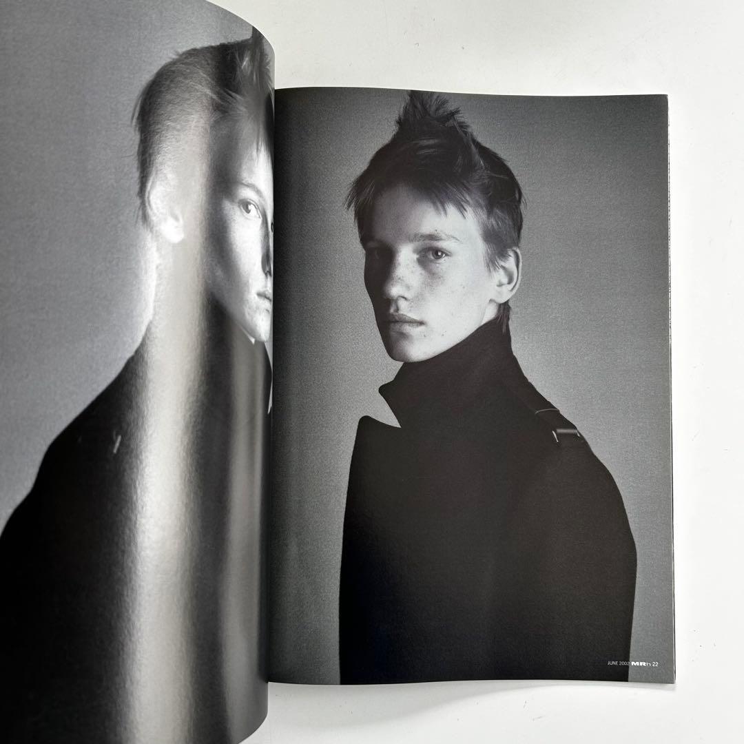 【抽選販売】『MR.High Fashion vol.108 (2002年6月号)』— エディ・スリマン / コム デ ギャルソン・オム 特集